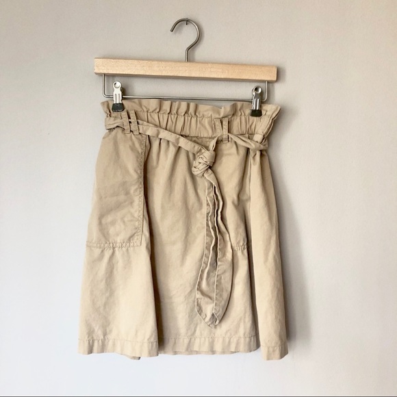 BP Nordstrom Paper Bag Skirt - Picture 2 of 4